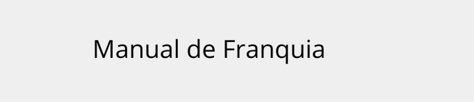 Manual de Franquia