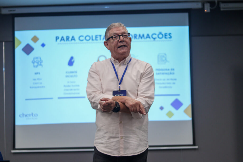 américo josé consultor da cherto com mais de 40 anos de experiência